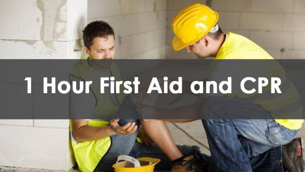1 Hour First Aid and CPR Course by Able Safety Consulting
