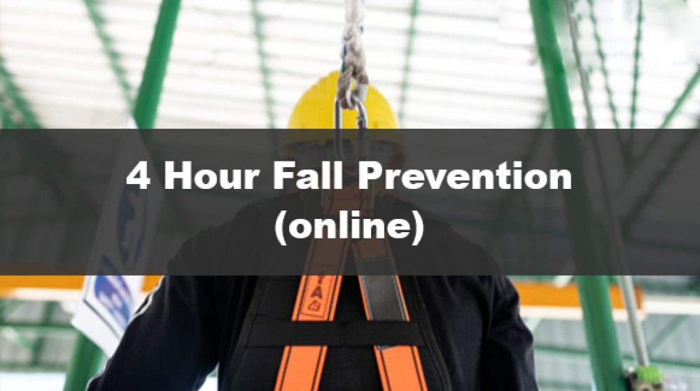 4 Hour Fall Prevention Online Course - SST, DOB, OSHA
