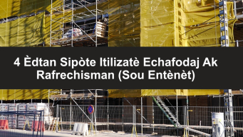4 èdtan Sipòte Echafodaj Fòmasyon Itilizatè Kou sou entènèt Refresher - Able Safety Consulting
